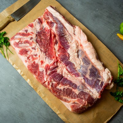 Свинина ребрышки мясные 900 г - купить в Муглово